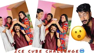 Ice cube holding challenge 🖤😍
