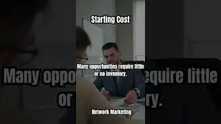 Network Marketing is a Low start-up cost  #howtomakemoneybuyingandselling