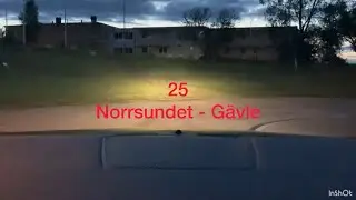 Xtrafik: 25 Norrsundet - G&auml;vle