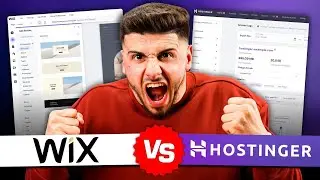 Hostinger против Wix | Какой конструктор сайтов лучший в 2026 году?