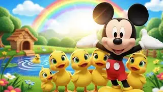Mickey Mouse Helps Five Little Ducks Come Back Home | Kids Cartoon Story 🦆🏡