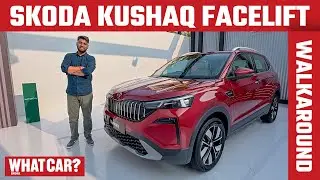 2026 Skoda Kushaq First Look| 2nd row में  Massaging seats और New 8-speed AT के साथ 