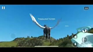 Water slide in flying unicorn simulator 2021