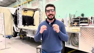 SANTO IN&Aacute;CIO MOTORHOME FACTORY: The second stage of the assembly line