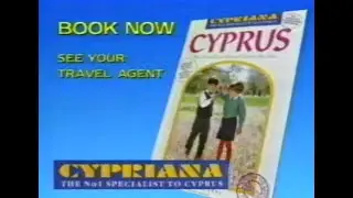 Cypriana Catalogue - Visit Cyprus advert | 1991