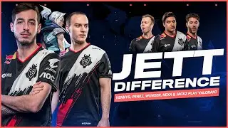 JETT DIFFERENCE | kennyS, PERKZ, Wunder, nexa & JaCkz Play VALORANT