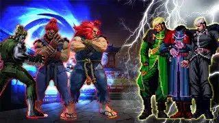 [Mugen KOF] Akuma Team vs Geonitz Team