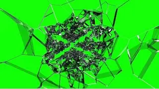 Stunning Glass breaked 💥 Free Green Screen Chroma Key 4K HD Download free📥#ChromaKey no copyright