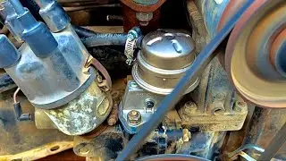 VW Bug air cooled fuel pump replacement @elchanojose