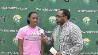NSU Women's Basketball Postgame Interview: Hampton