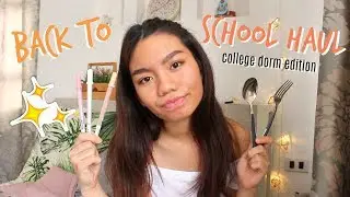 Back to School Haul 2017: College Dorm Edition | Alicia M. (Philippines)