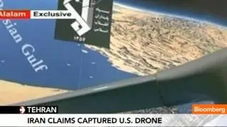Iran Shows Footage of `U.S. Captured Drone'