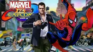 Marvel Vs Capcom: Infinite Spider-Man and Frank West Character Dialogue and End Battle Quotes