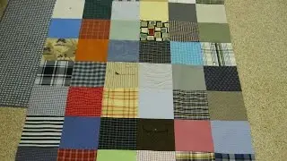 How To Sew A Scrappy Shirt Quilt