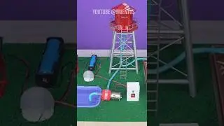 Solar Power Irrigation System Project Model for school science #diy #crafts  #construction
