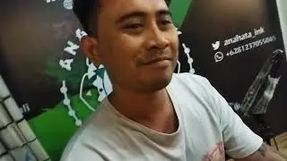 Half Back Large Letting Tattoos for Brother Olie at Anahata Ink Tattoo Kuta