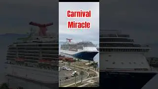 Carnival MIRACLE Cruise Ship 2024 #travel #cruiseship #crucero #cruise