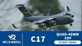 XFly Model C-17 Globemaster Quad 40mm EDF Jet