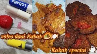 Daal ki Sajavat 🥘 || Winter Special Lip balm💄🪭 || video daal Kabab 🧆🍽️
