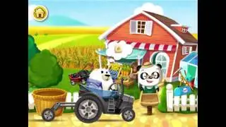 Dr. Panda's Viggie Garden Gameplay- Farm Game - Kids Learning Plant, harvest garden