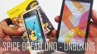 Spice Dream UNO Unboxing - Android One