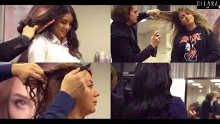 Workshop Kappers cursus georganiseerd door Temiz Cosmetica - Onderdeel verven