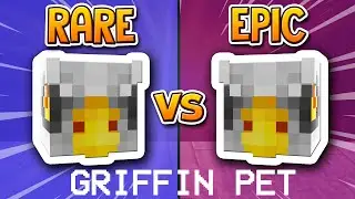 HYPIXEL SKYBLOCK | RARE VS EPIC GRIFFIN PET *MONEY MAKING*