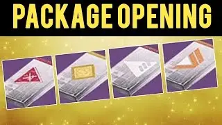 Destiny Package Opening [Cryptarch, Vanguard, FWC]