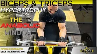 The Anabolic Window: Explosive Biceps & Triceps Hypertrophy Workout | Max Growth Formula