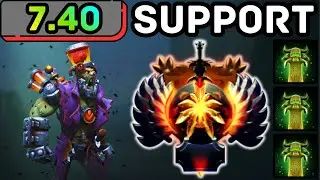 🔥 NEW PATCH 7.40 !!! UNDYING SOFT SUPPORT STEAL STRENGTH | DOTA 2 GAMEPLAY 🔥
