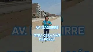 Obras de Rafael L&oacute;pez Aliaga contin&uacute;an. Av. Izaguirre avances [18/01/26] #rafaell&oacute;pezaliaga #peru