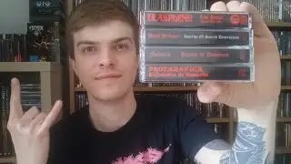 Unboxing My Latest Order From Shadow Kingdom Records USA! Black Metal Cassette Tape Bundle!