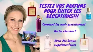 TESTEZ VOS PARFUMS DE NICHE GRATUITEMENT 🥳 COMMENT OBTENIR VOS ÉCHANTILLONS GRATUITS 😁