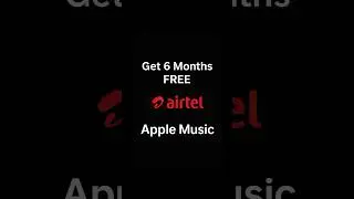 How to get 6 Months free Apple Music 🎵on Airtel thanks app | #shorts #applemusic #airtel