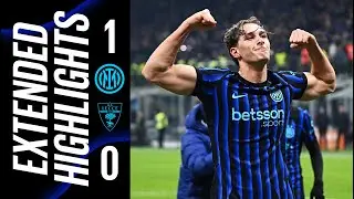 IL GOL DECISIVO DI PIO ESPOSITO REGALA I TRE PUNTI 📈 | INTER 1-0 LECCE | EXTENDED HIGHLIGHTS 📺
