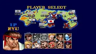 Street Fighter 2 C.E. MD Genesis nivel m&aacute;ximo