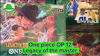One piece opening legacy of the master case opening 8 of 12