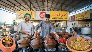 MOST CHEAP PAKISTANI FOODS - AFGHANI MUTTON MATKA OR CHAINIKI GOSHT - BANNU PULAO  - BEEF PAINDA