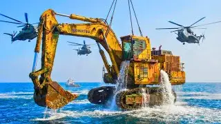 Salvaging and Reviving a Giant Komatsu PC2000 Excavator Buried on the Ocean Floor