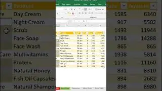 #Excel Fill Down Data using Ctrl+G shortcut | Excel में Data को down fill कैसें करे । #shorts