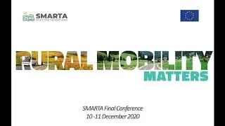 SMARTA Final Conference Session 1 - Policy and Governance of Rural Mobility