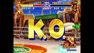 FATAL FURY , geese raging Storm