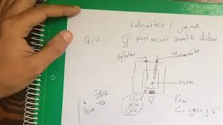 Thermodynamique 1 : Calorimétrique