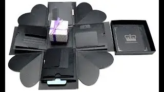 Explosion box / DIY birthday gift / surprise box / explosion box album tutorial NEW