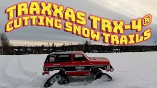 #1249 Traxxas TRX-4&reg; - Cutting Snow Trails