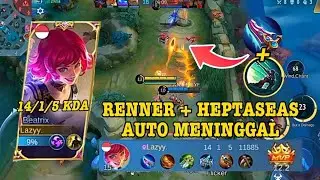 Beatrix Renner+Heptaseas Auto Headshot MVP Gameplay - Mobile Legends
