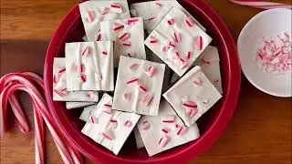 {3 Ingredient Recipe!} - Vegan Peppermint Bark
