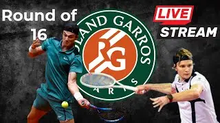2025 French Open | Jack Draper vs Alexander Bublik | Play by Play Commentary