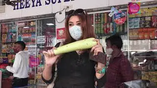 Payal Ghosh Purchasing Vegetables In Lockdown  CUTEST VIDEO & Talk About Karan Johar & Kartik Contro