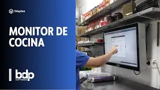 Monitor de cocina con software BDP para la gesti&oacute;n de tu restaurante.